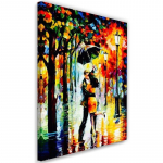 L&otilde;uendiprint Romantic Couple Umbrella 40x60 oranž