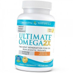 Kala&otilde;li D3-vitamiiniga, Ultimate Omega 2X D3-vitamiiniga, Nordic Naturals 60 geelikapslit sidruniga (67352032) 60softgels Lemon
