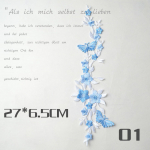 &Otilde;ielilled, aplikatsioonid, r&otilde;ivad, tikandid, plaastrid, kleebis, &otilde;mmeldud riie ise ise One Size