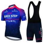 2023 Quick Step Jalgrattas&otilde;idu Jersey &Uuml;likond Jalgratta Jersey Jalgrattariided Hingav Mtb Jalgratta Jalgrattas&otilde;idu Bib-p&uuml;ksid Komplekt Maillot Ciclismo M