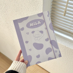 A5 armas lehma kutsika p&auml;eviku kaas lahtiste lehtedega iidolikaart Kpop albumi hoiustamine raamatuk&ouml;itja Fotokaardid Koguge raamatute kooli kirjatarbeid A5 3inch 25sheets black