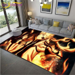 Anime Naruto libisemiskindlad vaibad elutuppa Mugav vaip Pehme p&otilde;randamatt Magamistoa vaibad Matiala Vaibad kodu Suur karvane matt 120cm x 160cm
