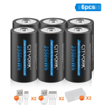 3,7 V CR123A aku, 2550 mWh