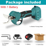 3000W 388VF juhtmeta elektrik&auml;&auml;rid harjadeta oksak&auml;&auml;rid puuokstega oksal&otilde;ikur Aiat&ouml;&ouml;riistad Makita aku jaoks 1*Battery