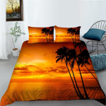 Kodune voodipesukomplekt Maastik Maalimine Teema Tekikate Padjap&uuml;&uuml;r Voodilina/kaheinimesevoodi t&auml;issuuruses voodipesu Kodukaunistus Baby 100x135cm