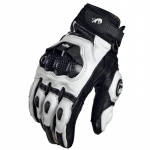 High quality Genuine Leather gloves men's luva moto motorcycle glove guantes Protection Racing S