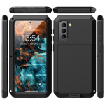 Samsung Galaxy S21 Ultra/S21 Plus &uuml;mbrise alumiiniumist metallist &uuml;mbrise jaoks, originaal p&otilde;rutuskindel kukkumiskindel Heavy Duty Protection Doom Armor S21 jaoks for Galaxy S22 gray