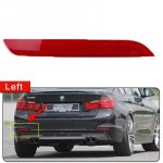 BMW 3. seeria jaoks F30 F31 F35 320i 328i 335i 63147301187 63147301188 2012~ Tagumise p&otilde;rkeraua helkuri valguse helkurribad Left
