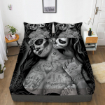 kemila Beauty and the Devil 3D lina koos veniva linaga + padjap&uuml;&uuml;ri madratskattega voodipesu Single:90cmx200cmx30cm