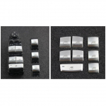 Car Styling Window glass lift switch button Cover stickers Trim For BMW M2 M3 M4 M5 Door Armrest panel Auto Interior h&otilde;be