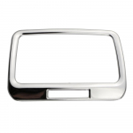 Auto tagumise &otilde;hu v&auml;ljalaskeava ventilatsioonipaneeli trimmiraami kleebise kate Volkswagen VW Golf 7 7.5 MK7 MK7.5 2013 - stainless steel