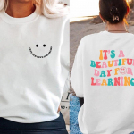 See on ilus p&auml;ev Crewneck dressipluusid Naised Preppy Teacher Kapuutsiga dressipluus Tagasi kooli &Uuml;lisuur naiste riided mantel S
