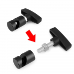 Alumiiniumist auto kapoti hoidik pagasiruumi &otilde;hur&otilde;hk libisemisvastane mootori kate T&otilde;ste tugivarda kinnitusklamber T&otilde;ste tugiklamber punane