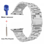 Roostevabast terasest rihm Apple Watchi Ultra Rihma jaoks 49mm 40mm 44mm 42/38mm 41mm 45mm k&auml;ev&otilde;ru IWatch Series 8 7 SE 6 5 4 Kellarihma jaoks (Ilma Kellata) 38/40/41mm