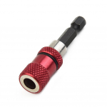 60 mm kipsplaadi hoidiku draiveri adapteri varreosa punane magnetkruvikomplekt kuuskant 1/4