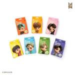 BTS (BangTan Boys) TinyTAN Dynamite Disposable Bandage 7 liikmeline t&auml;iskomplekt 7karp(70ea), Ametlik, originaal, autentne, K-POP, iidol
