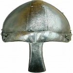 Keskaegne Viking Helmet Armour Vedel terasest s&ouml;&ouml;vitatud kiiver lihtsa v&auml;limusega Vikingi kiiver rollim&auml;nguks.