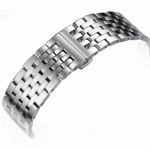 20 mm TRADITION CHRONOGRAPH seeria T063617A T063637A T063639A kellarihm kellaosad, isane tahke roostevabast terasest k&auml;ev&otilde;ru rihm T063 jaoks T063-20MM-Chrono h&otilde;be