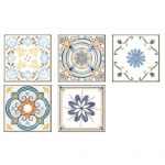 Stiilne isetegemise paigaldamine Keskkonnas&otilde;bralikud seinakleebised lihtsad erksad v&auml;rvid H