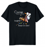 Fergus the Horse Cartoon Unisex T-s&auml;rk S