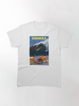 Hawaii Vanaaegne Reisiplakat Restaureeritud Unisex T-s&auml;rk S