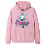 Hatsune Miku Hatsune Miku Mar Ainime Amazoni kampsuniga kapuutsiga paar 3XL