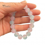 Helmed K&auml;ev&otilde;ru Kontrastv&auml;rvi Elastne K&ouml;is K&auml;sitsi valmistatud poleerimine Kunstkristallhelmestega k&auml;ev&otilde;ru ehete tarvikud roosa