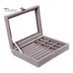 Ehtekarp Mitme v&otilde;rega ristk&uuml;lik kaasaskantav metallist pandlaga l&auml;bipaistev N&auml;htav kunstnahast s&otilde;rmes&otilde;rmus K&otilde;rvar&otilde;ngas Kaelakee Reisi ehtekarp Reisi kasutamine hall