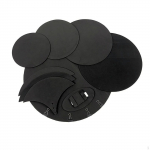 10 tk Drum Mutes Hi Hat & 2 Cymbal Bass Snare Pad