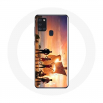 &Uuml;mbris Samsung Galaxy A21s One Piece Poster Crews 1. hooajale