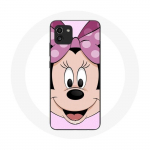 Coque pour Samsung Galaxy A03 Minnie Mouse Dessin anim&eacute; rose