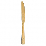 Kahvli lusikas, reljeefne toiduklass 430, roostevabast terasest veiseliha, leib, s&ouml;&ouml;gin&otilde;ud reisimiseks 4 kuldne