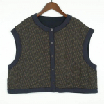 Johnature Naiste prinditud lillelised puuvillased vestid mantlid O-kaelusega n&ouml;&ouml;bid kevadised Hiina stiilis kvaliteetsed naiste lahtised mantlid vestid One Size tumeroheline v&auml;rv