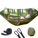 &Otilde;ues s&auml;&auml;sev&otilde;rk langevarju v&otilde;rkkiik K&auml;mping rippuv magamisvoodi Kiik Kaasaskantav Army Green 250*120cm