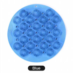 Du&scaron;ijala seljapuhastusvahend Silikoonist vannimassaažipadi libisemiskindel du&scaron;imatt seljamassaažihari silikoonist jalapesuvahend keha puhastamiseks vannistamiseks sinine