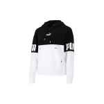 Puma Power Colorblock Kapuutsiga Dressipluus Paelaga Naiste Topp Must 670957-01 S