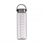 500 ml veepudel kaaluga kaasaskantava k&auml;epidemega, suure mahutavusega, lekkekindel meestele, naistele, reisidele j&otilde;usaalitreening, sport selge joogiga, k&auml;ep&auml;rane tass 500ML valge
