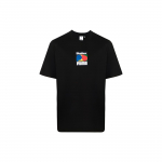 Puma X Butter Goods &Uuml;hiselt Br&auml;nditud Logo Prindiga &Uuml;mmarguse Kaelusega L&uuml;hikeste Varrukate T-s&auml;rk Ameerika Retro Tavaline &Otilde;lg Meeste Topid Must 534058-01 XL