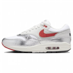 Nike Air Max 1 Premium SE Hot Sauce Meeste tossud H&otilde;bedane Valge T&scaron;iili-punane HF7746-100 38.5
