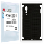 apgo Protective Skin Sticker for the back+sides compatible with Huawei P20 Pro, Full Wrap Film, Foil, Vinyl - Pattern Matrix