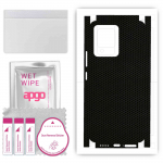 apgo Protective Skin Sticker for the back+sides compatible with Vivo V23 5G, Full Wrap Film, Foil, Vinyl - Pattern Matrix