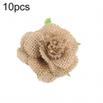 10 tk Džuudist J&otilde;ululill Roos K&auml;sitsi valmistatud DIY Rustikaalne Pulmade J&otilde;ulupidu Dekoratsioon