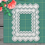 P&otilde;hilised pitsikihist raami metallist l&otilde;ikevormid isetegemiseks scrapbookingi l&otilde;ikamiseks paberist kaardid reljeefsed dekoratiivsed k&auml;sit&ouml;&ouml;vormid dies