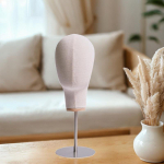 M&uuml;tsi juuksepaelade vitriin, 17-tolline riidest materjal roostevabast terasest alus, mitmek&uuml;lgne ehete jaoks beež