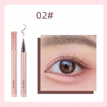 Natural three-dimensional Color Development Liquid Eyeliner Waterproof, anti-sweat, non-smudging instant dry Eyeliner long-lasting setting makeup must