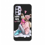 Samsung Galaxy A32 Case Super Mom Baby telefoni &uuml;mbrise kate Samsung A32 4G A 32 A51 A52 A71 A72 A70 A50 A12 A21S pehme kate Samsung A12