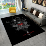 Ouija Tarot Witchcraft Gothic Area vaip, vaibavaip elutoa diivani uksemattide kaunistamiseks, Kids Play libisemiskindel p&otilde;randamatt 40cm x 60cm