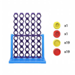Neli ritta keerutamise m&auml;ng Neli ritta p&ouml;&ouml;rlev malelaud 2 m&auml;ngijale lauam&auml;ngud perele lastele Naljakas lauam&auml;ng Pusle M&auml;nguasjad Laste Kingitus