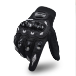 Mootorrattakindad naistele ja meestele Puuteekraaniga suvised mootorrattad Dirt Bike Full Finger Gloves Maanteev&otilde;idus&otilde;it, rattas&otilde;it, ronimine motokross M must