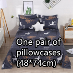 Erinevas suuruses harjatud linad igaks aastaajaks, et sobituda &uuml;he- ja kaheinimesevooditega One pair of pillowcases